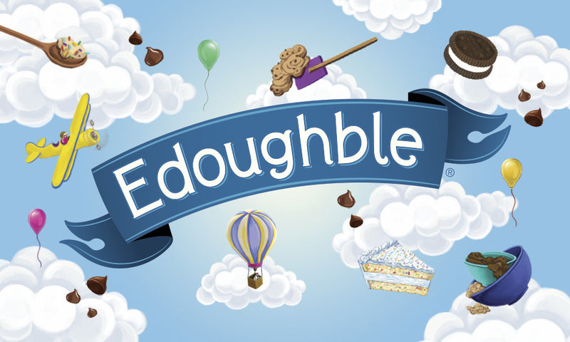 edible cookie dough gift card, Edoughble
